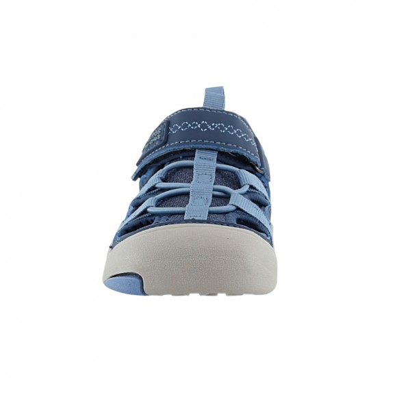 Sandalia deportiva barefoot Blanditos Olimpo Azul