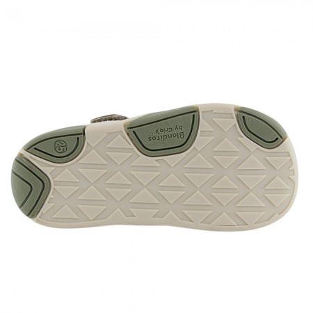 Sandalia deportiva barefoot Blanditos Olimpo Taupe