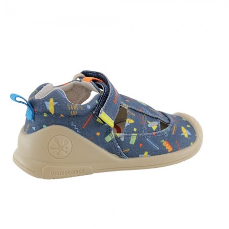 Sandalias de lona Biomecanics 252179 Jeans