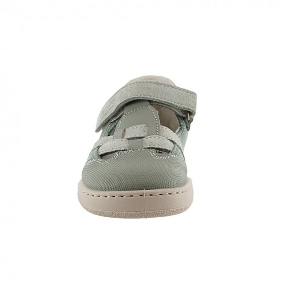 Sandalias respetuosas ZapyFlex Velcro Verde