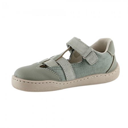 Sandalias respetuosas ZapyFlex Velcro Verde