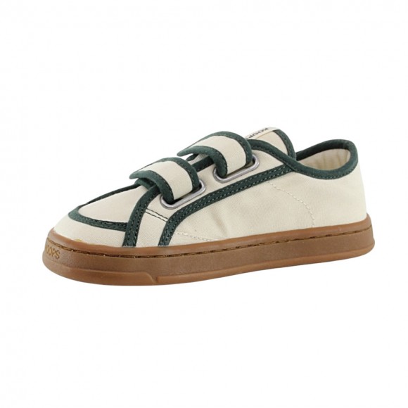 Calzado barefoot Koops lona Morna Ecru