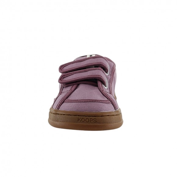 Calzado barefoot Koops lona Morna Morado