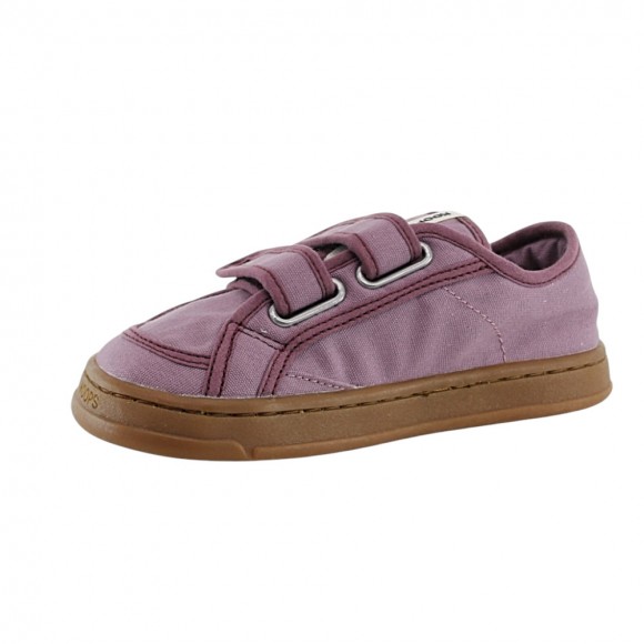 Calzado barefoot Koops lona Morna Morado