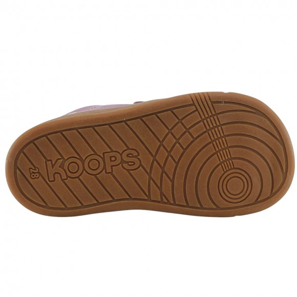 Calzado barefoot Koops lona Morna Morado
