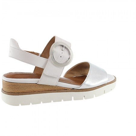 Sandalias Tamaris 28206 Blanco-Plata