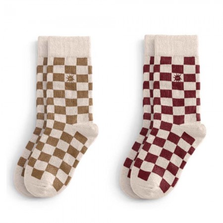 Pack 2 Calcetines Koops Cuadros Multicolor