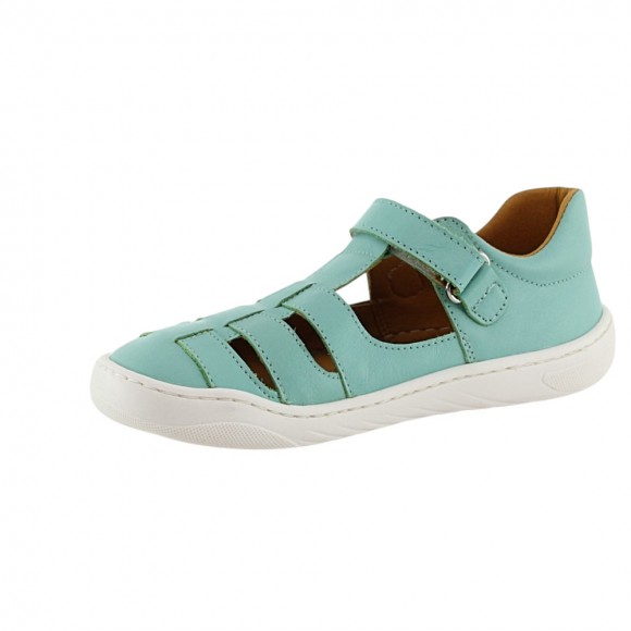 Sandalias barefoot cerradas Dispares Combi Menta