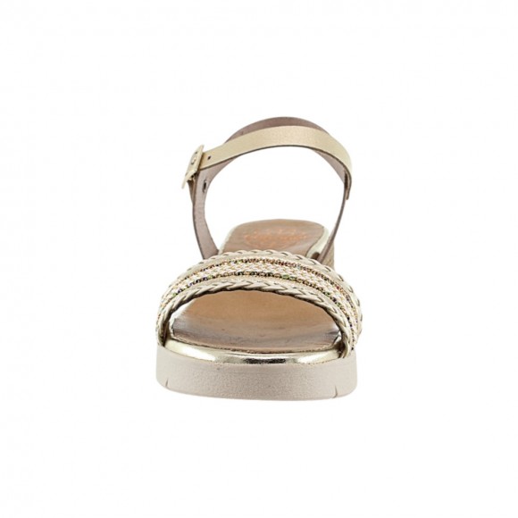 Sandalias Porronet 3148 Taupe-Oro