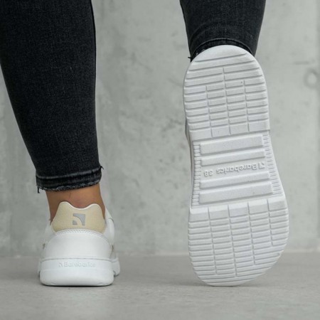 Zapatillas barefoot Barebarics Zing Blanco-Crema