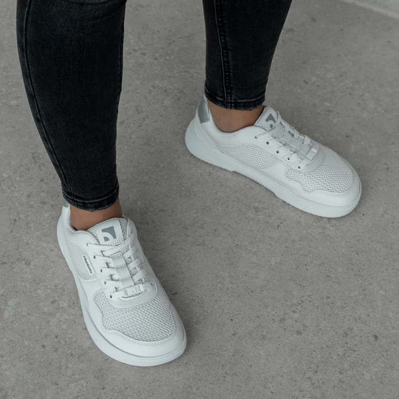 Zapatillas barefoot Barebarics Zing Fresh Blanco-Plata