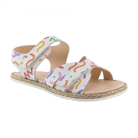 Sandalias barefoot Coqueflex Verea Blanco Multi