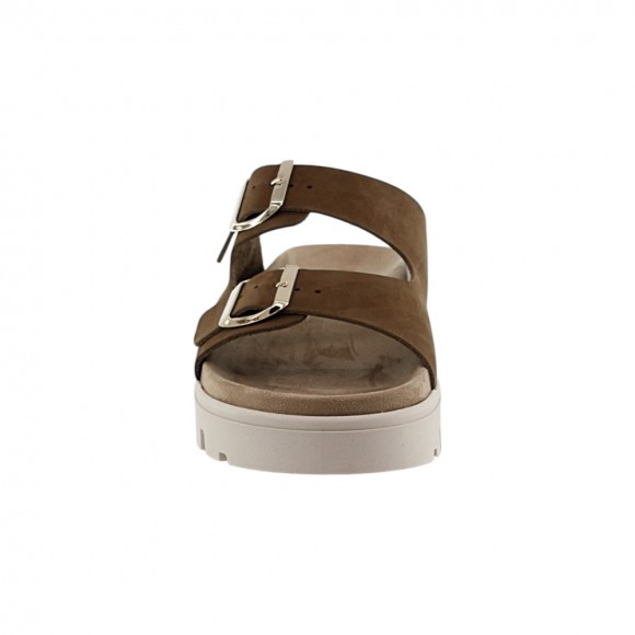 Chanclas plataforma Tiziana Reme Cuero