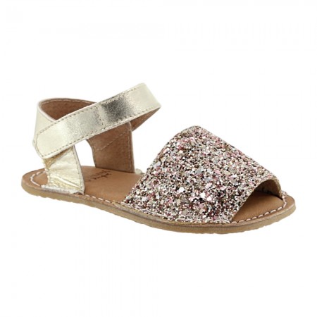 Abarcas respetuosas Antic Manguito Gliter oro