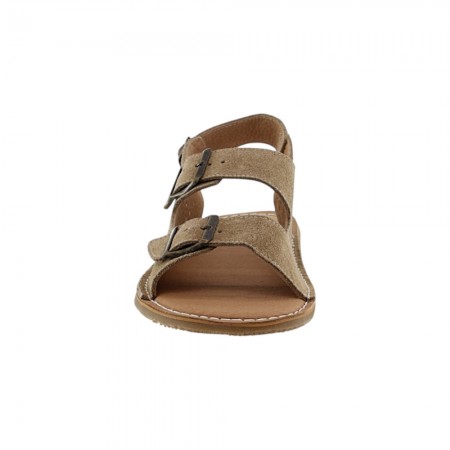Sandalias barefoot Boston Lamine Serraje Marrón