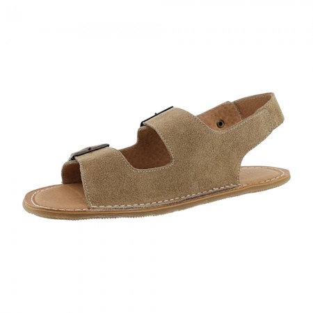 Sandalias barefoot Boston Lamine Serraje Marrón