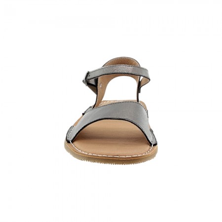 Sandalias barefoot Boston Aitana Metal gris