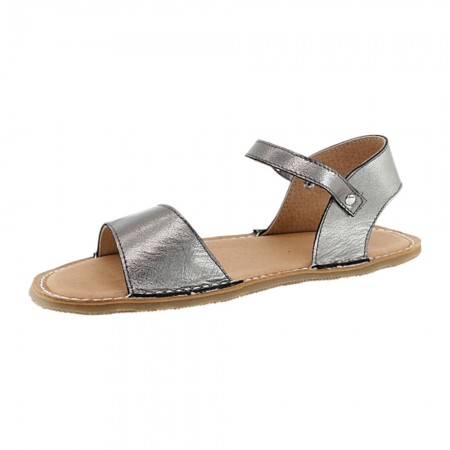 Sandalias barefoot Boston Aitana Metal gris