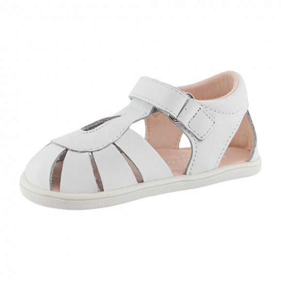 Sandalia respetuosa Blanditos India Blanco