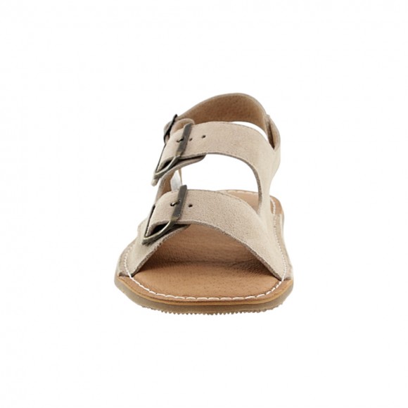Sandalias barefoot Boston Lamine Serraje Beige
