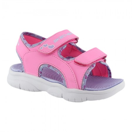 Sandalias Skehcers Hearth Galore Fucsia