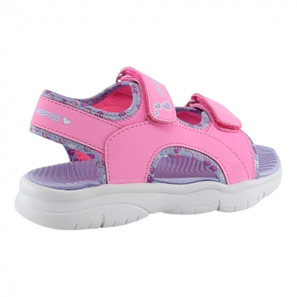 Sandalias Skehcers Hearth Galore Fucsia