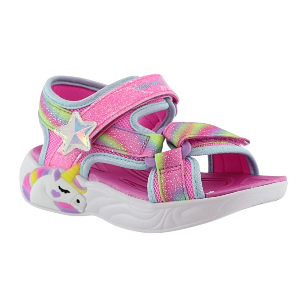 Sandalias con luces Skechers Dreamy Unicorns Rosa