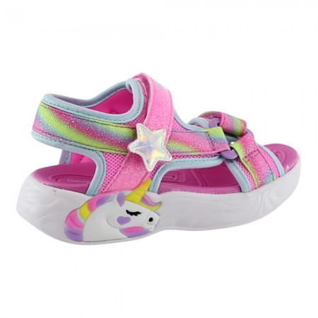 Sandalias con luces Skechers Dreamy Unicorns Rosa
