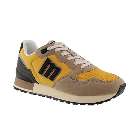Zapatillas Mustang 84427 Mostaza