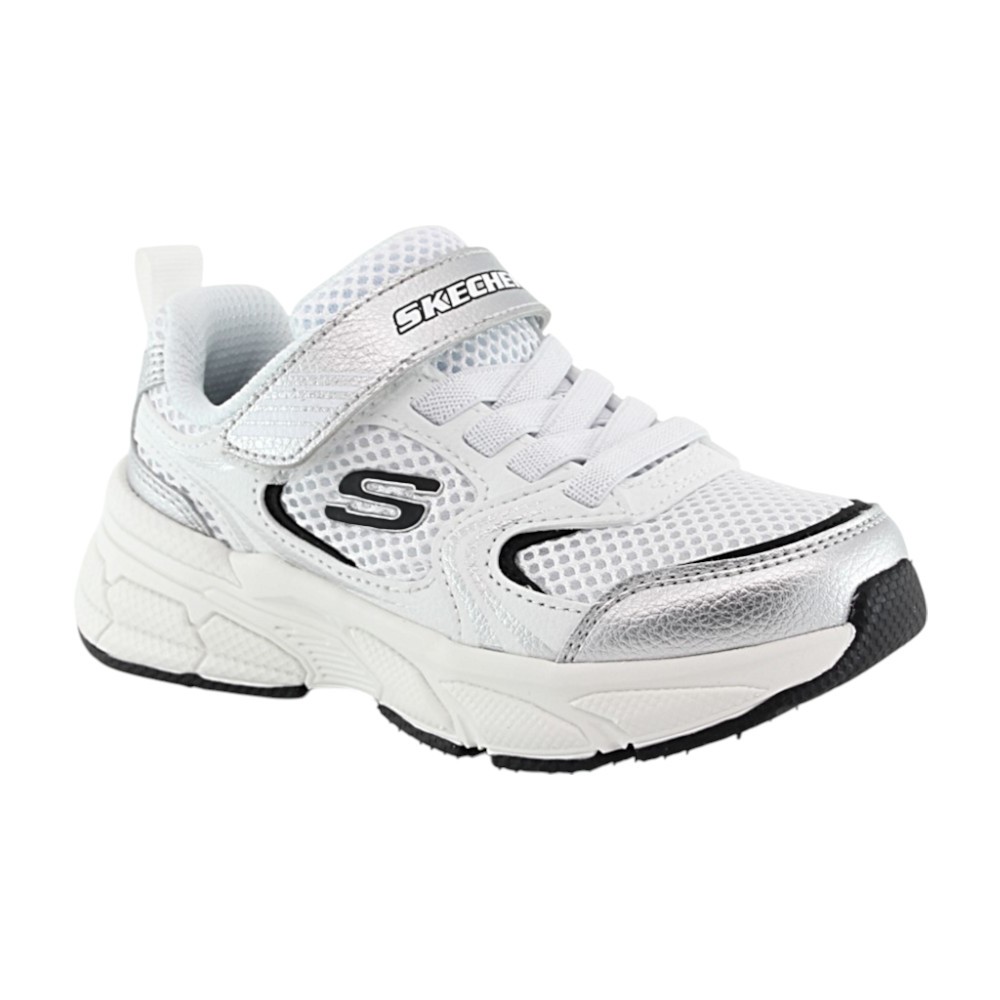 Zapatillas Skechers Retro-Graph Blanco-Plata