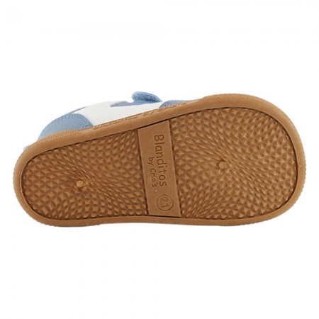 Zapatillas barefoot veganas Blanditos Flash Azul