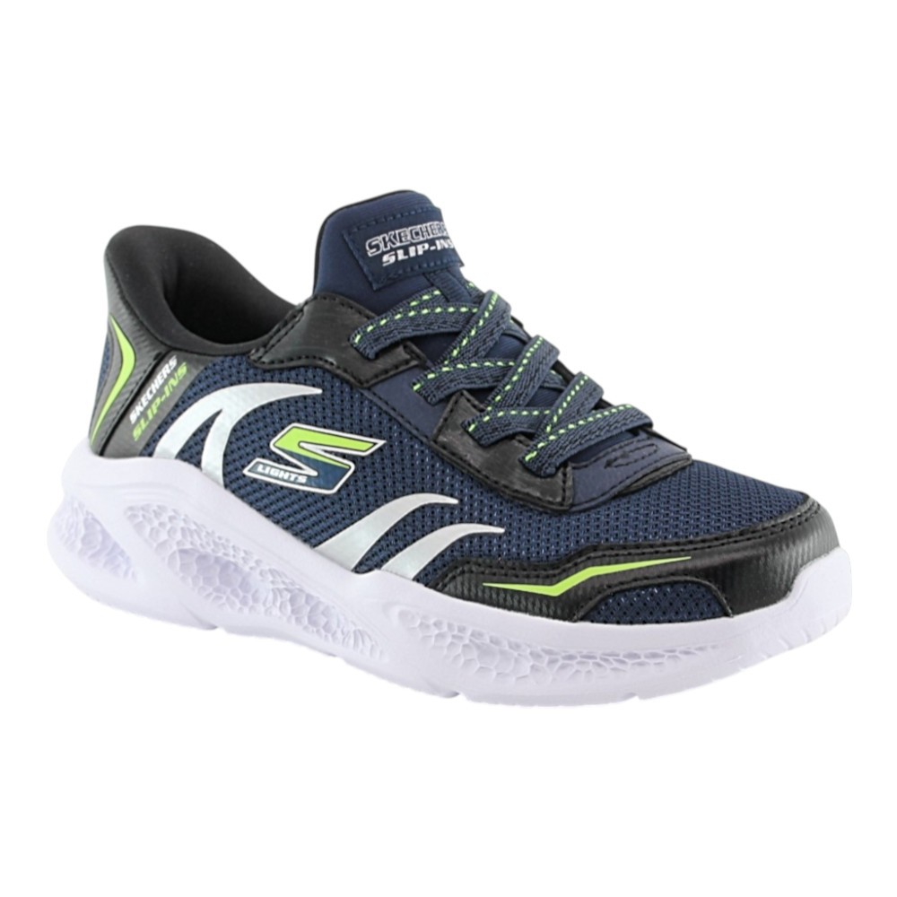 Zapatillas con luces Skechers Slip-ins Meteor Azul