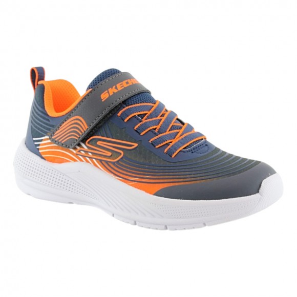 Zapatillas Skechers Microspec Naranja