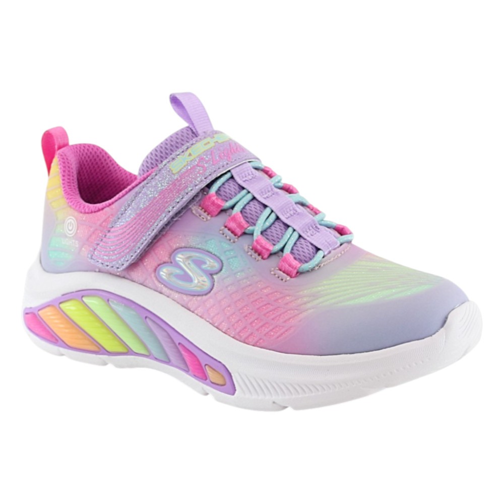 Zapatillas con luces Skechers S-Lights Rainbow