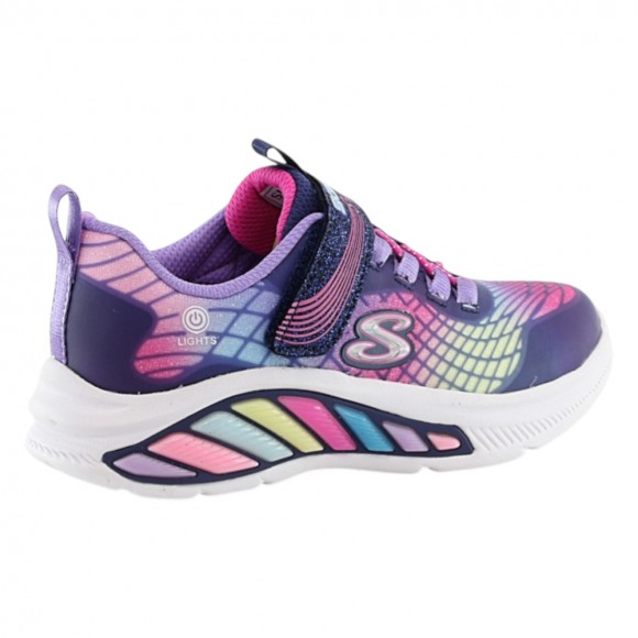 Zapatillas con luces Skechers S-Lights Malva