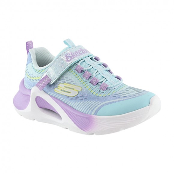Zapatillas con luces Skechers  Tide Tech Celeste