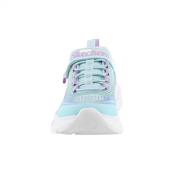 Zapatillas con luces Skechers  Tide Tech Celeste