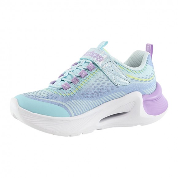 Zapatillas con luces Skechers  Tide Tech Celeste