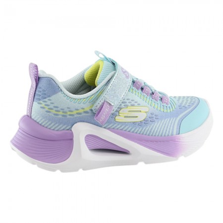 Zapatillas con luces Skechers  Tide Tech Celeste