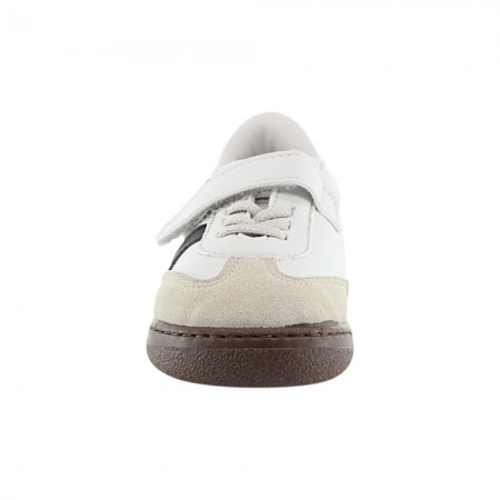 Zapatos barefoot Zapyflex Velcro y elástico Blanco-Negro