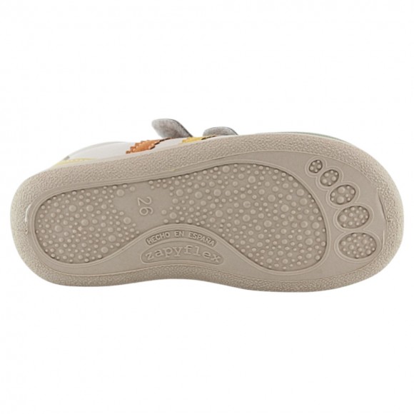 Zapatos respetuosos Zapyflex 2 velcros  Verde