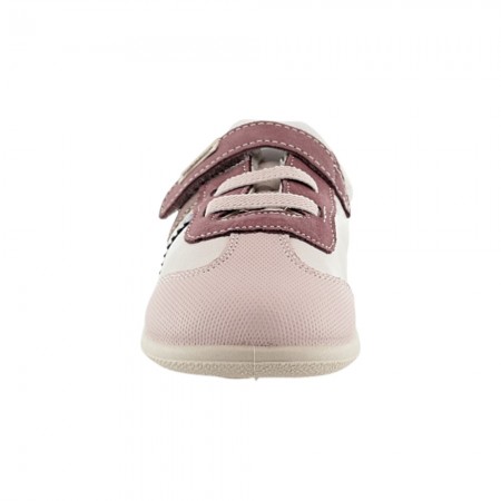 Zapatos respetuosos Zapyflex Velcro y elástico Rosa
