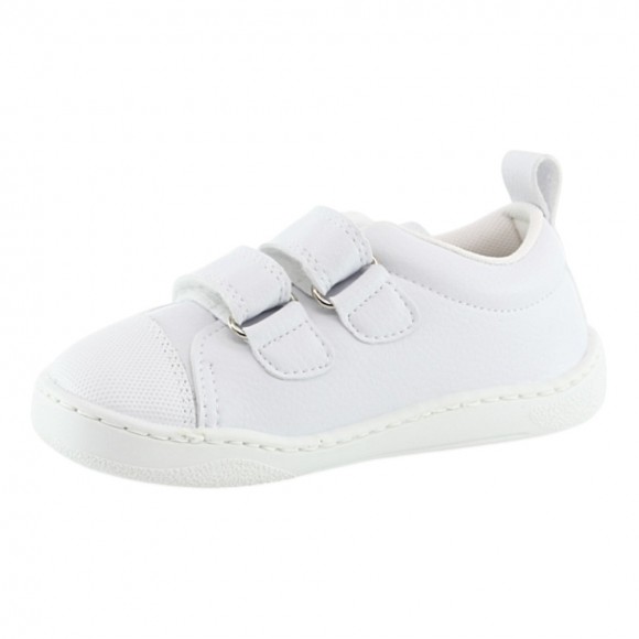Zapatos respetuosos Zapyflex 2 velcros puntera Blanco