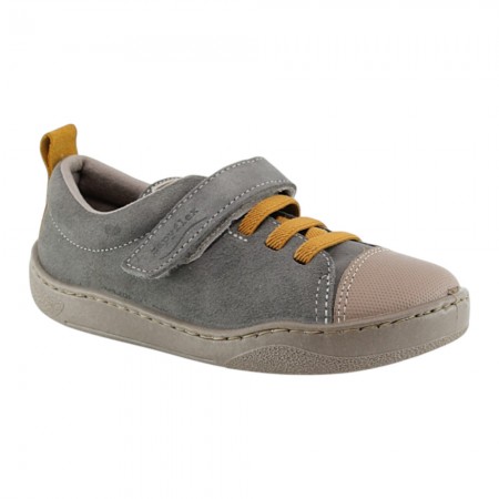 Zapatos barefoot Zapyflex Gris-Mostaza