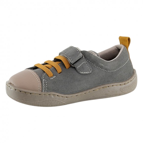 Zapatos barefoot Zapyflex Gris-Mostaza