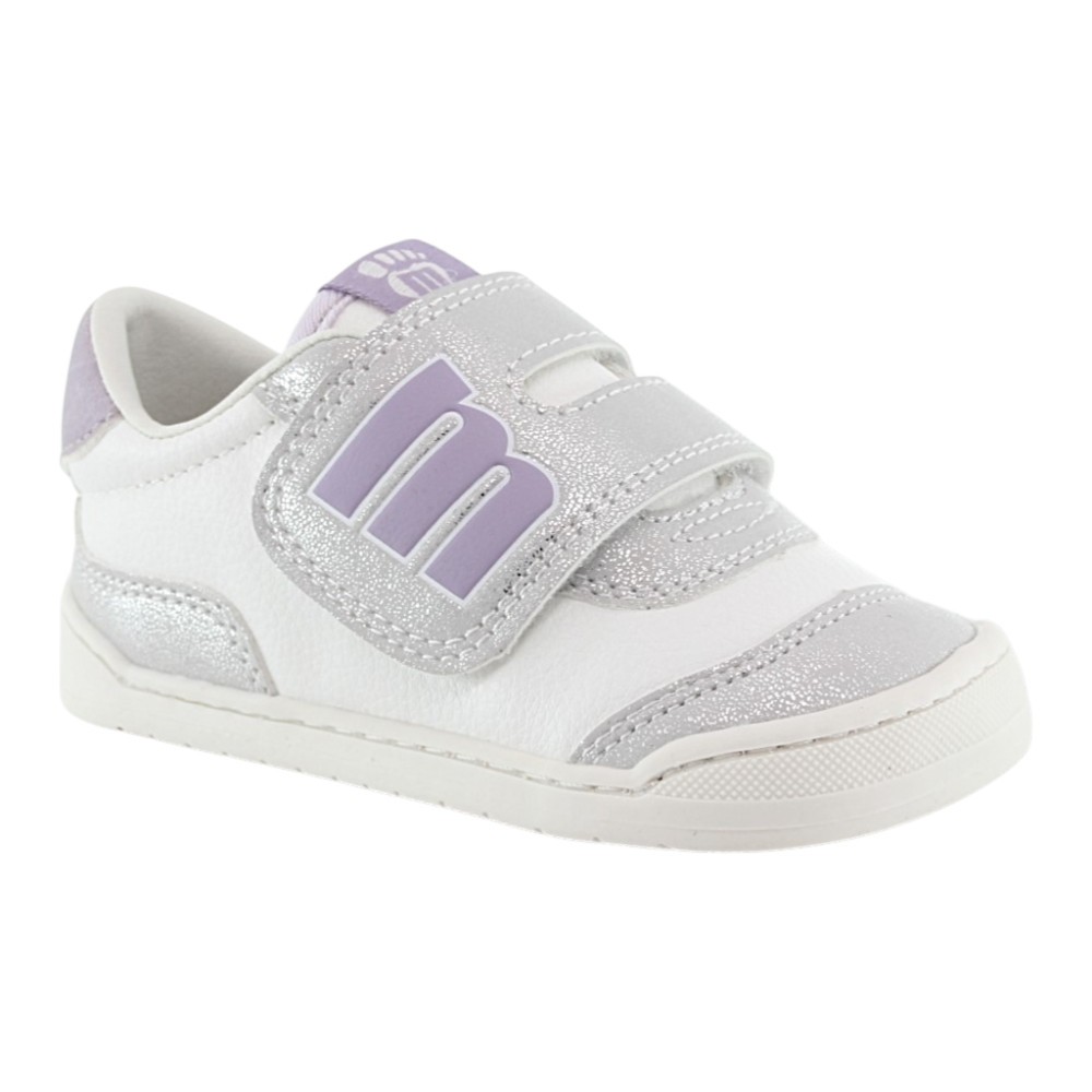 Zapatos barefoot Mustang Free Blanco-Plata