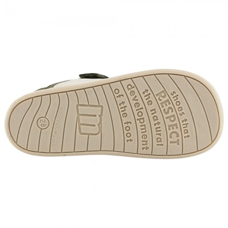Zapatillas barefoot Mustang Free 2 Blanco-Verde