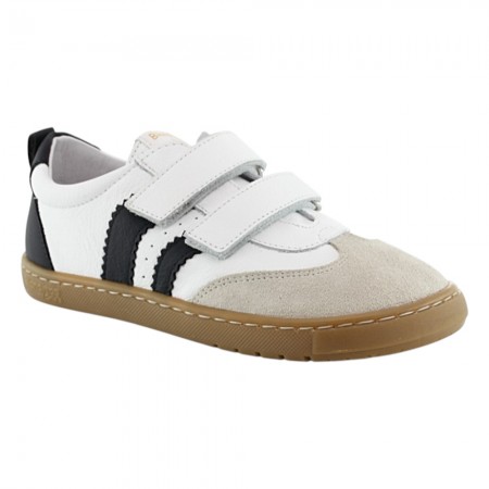 Zapatos deportivos barefoot Blanditos Delfin Blanco-Negro