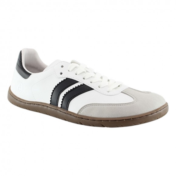 Zapatillas barefoot Coqueflex Samba Blanco-Negro