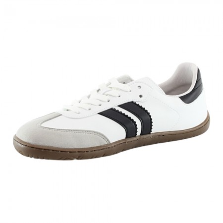 Zapatillas barefoot Coqueflex Samba Blanco-Negro